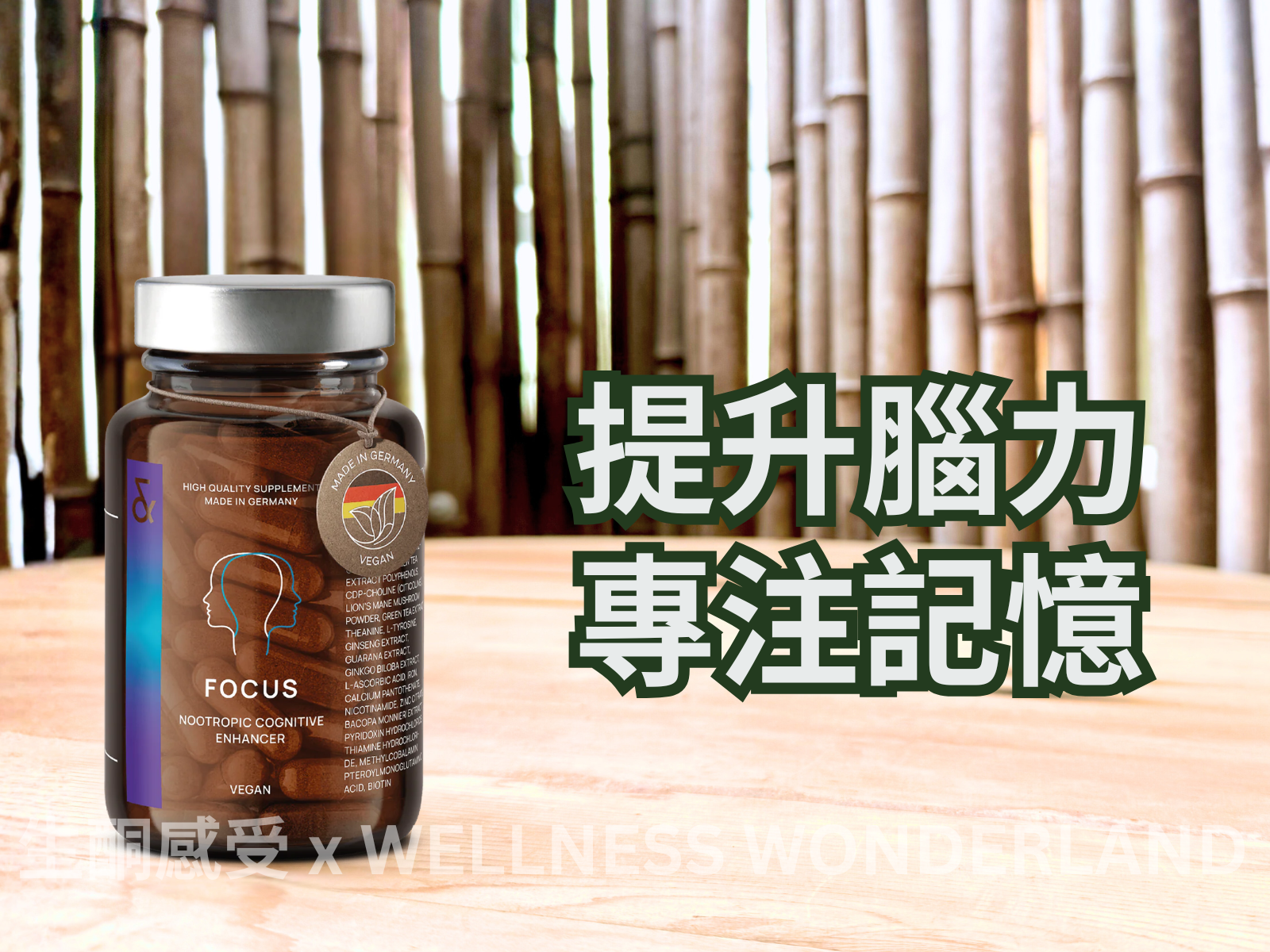 德國 Clav Health<BR>Focus 專注力配方