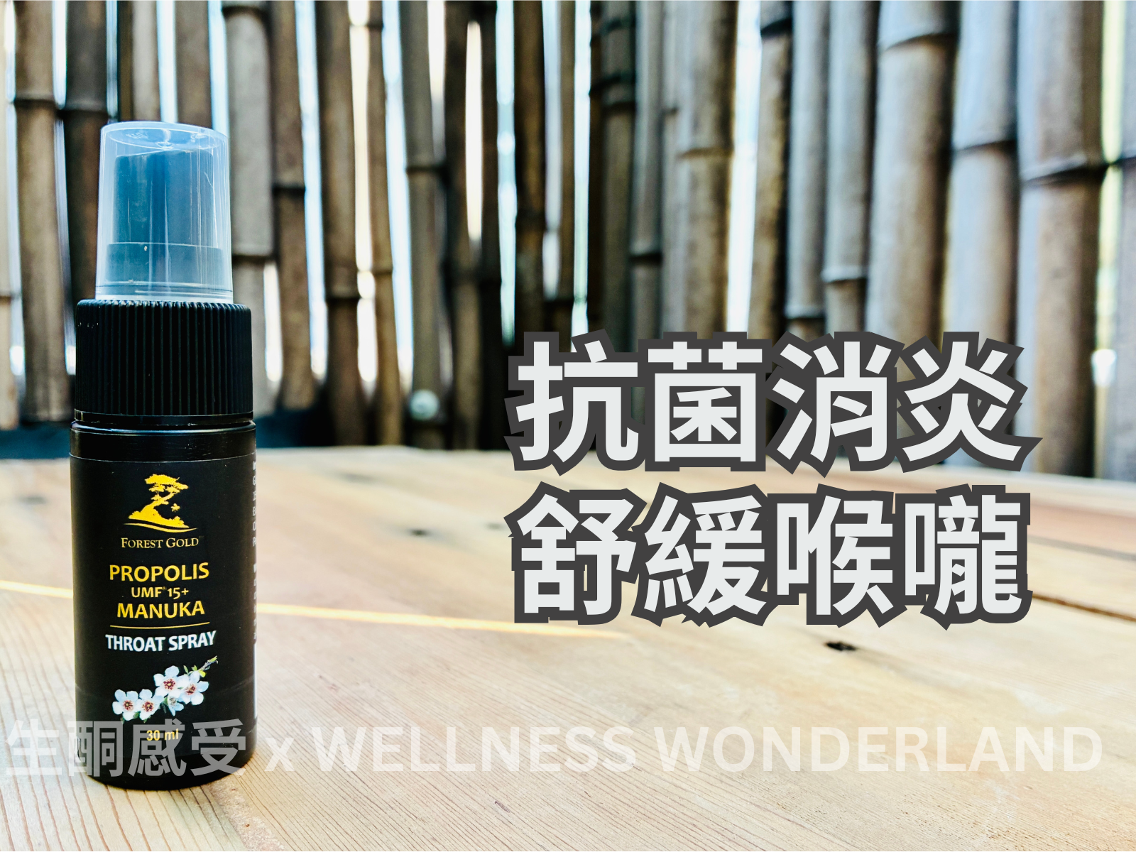 New Zealand Forest Gold<br> Manuka UMF 15+ Propolis Spray 