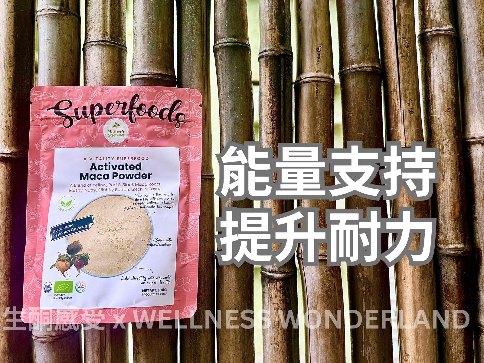 Singapore Nature's Superfood<br> Activated Maca Powder