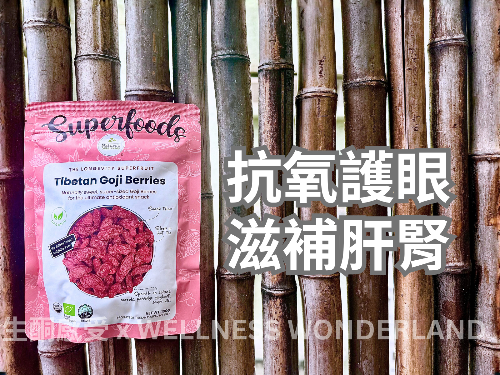 Singapore Nature's Superfood<br> Tibetan Goji Berries (Organic Goji Berries) 