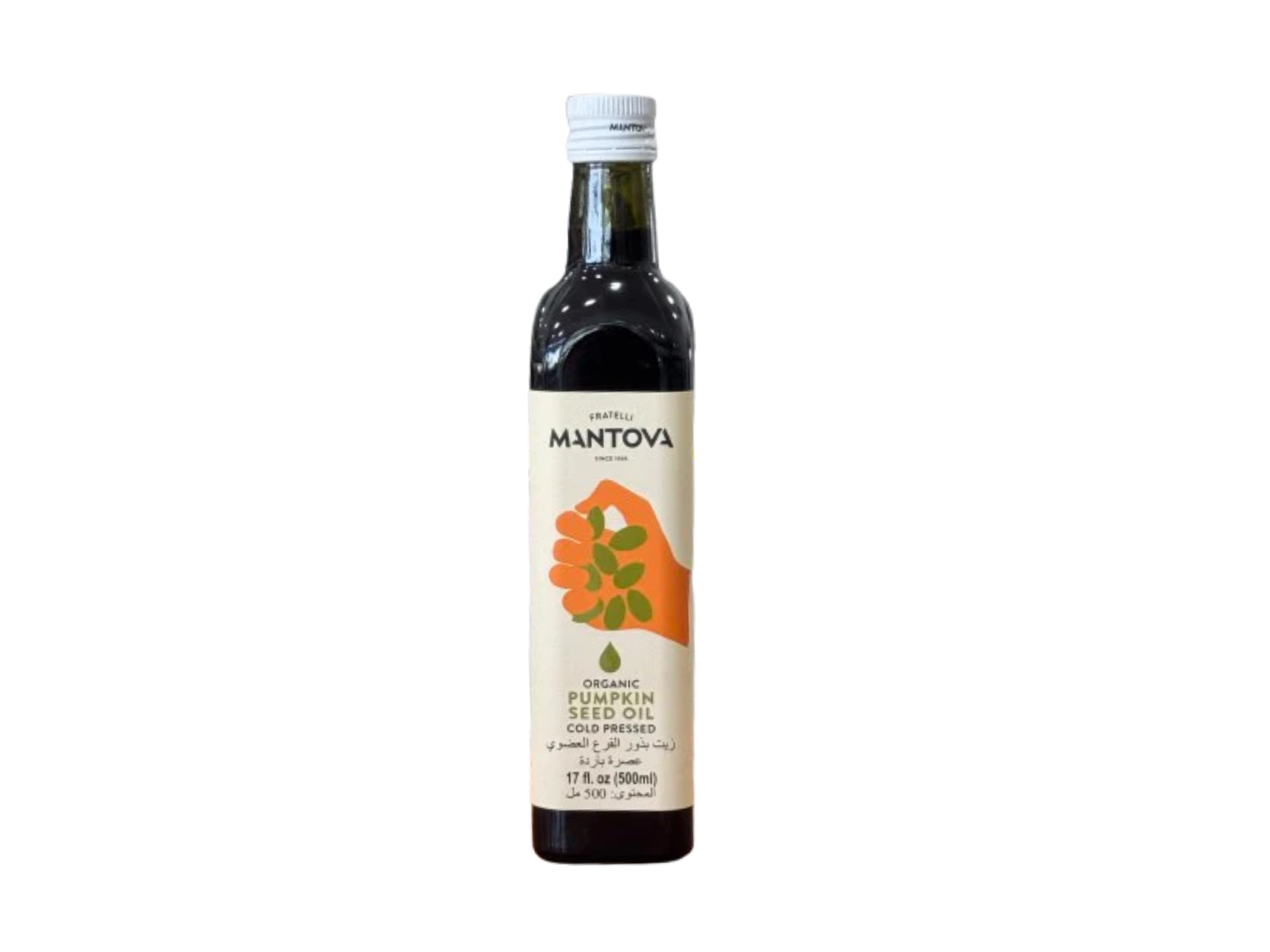 意大利 Mantova<BR>Pumpkin Seed oil 500ml 南瓜籽油 500毫升