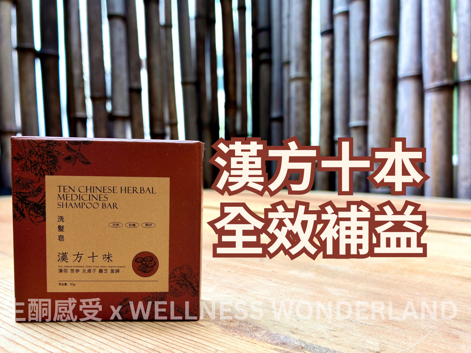 香港 Shampoo Bar - Ten Chinese Herbal Medicines 漢方十味