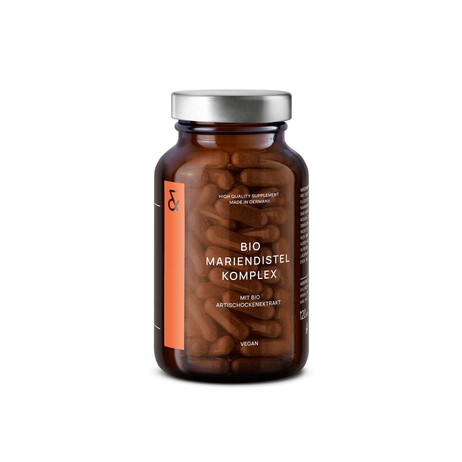 德國 Clav Health<BR>Bio Mariendistel Komplex有機水飛薊複方膠囊